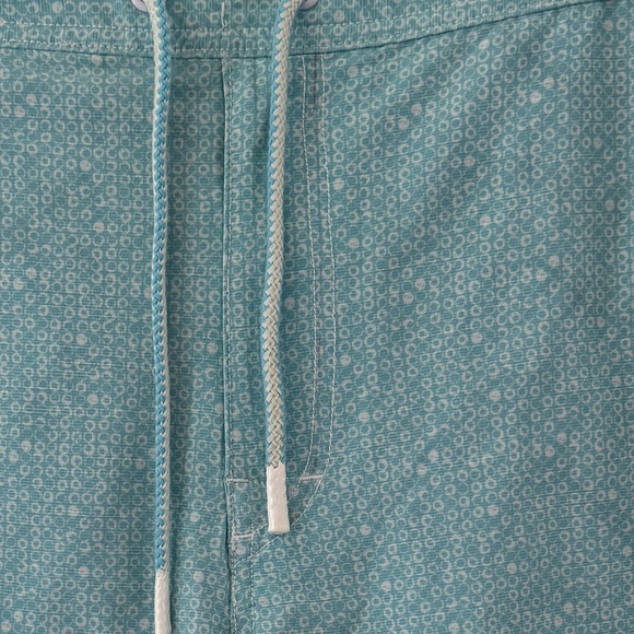 JOHNNIE-O  Dunn Swim Trunks - Gulf Blue size Medium - Picture 7 of 7